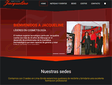 Tablet Screenshot of institutojacqueline.com